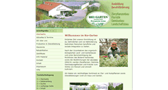 Desktop Screenshot of bio-garten-flechtdorf.de