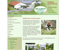 Tablet Screenshot of bio-garten-flechtdorf.de